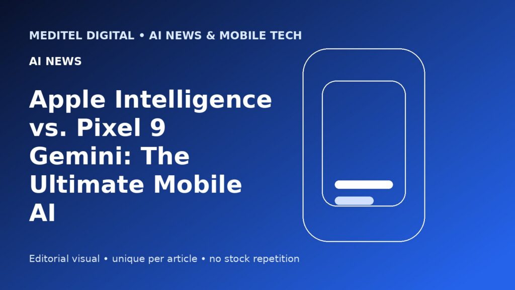 Editorial image for Apple Intelligence vs. Pixel 9 Gemini: The Ultimate Mobile AI Battle (AI News)
