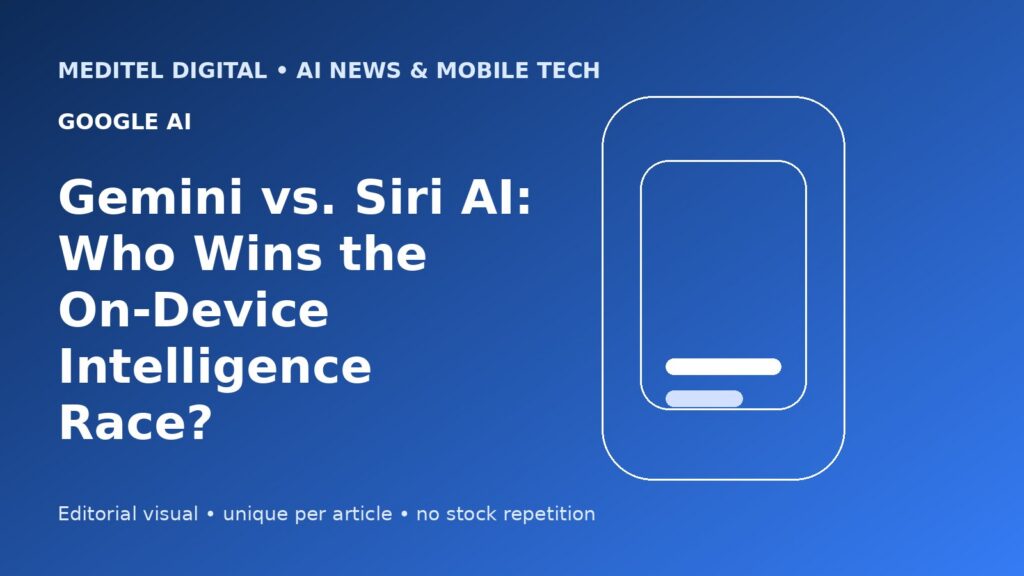 Editorial image for Gemini vs. Siri AI: Who Wins the On-Device Intelligence Race? (Google AI)