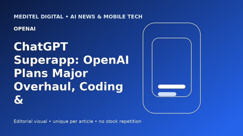 Editorial image for ChatGPT Superapp: OpenAI Plans Major Overhaul, Coding & Agents at Core (OpenAI)