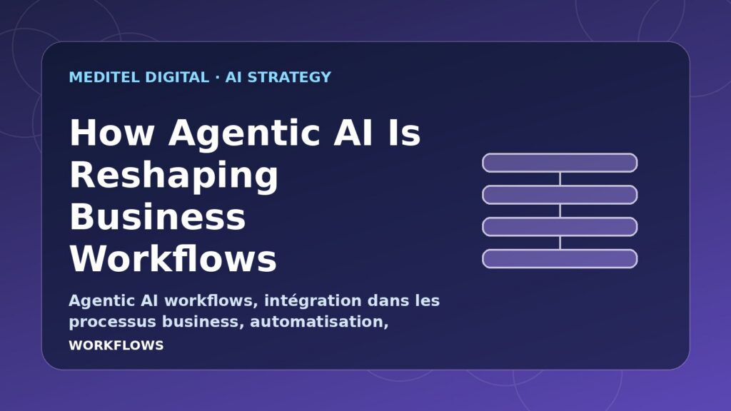 How Agentic AI Is Reshaping Business Workflows