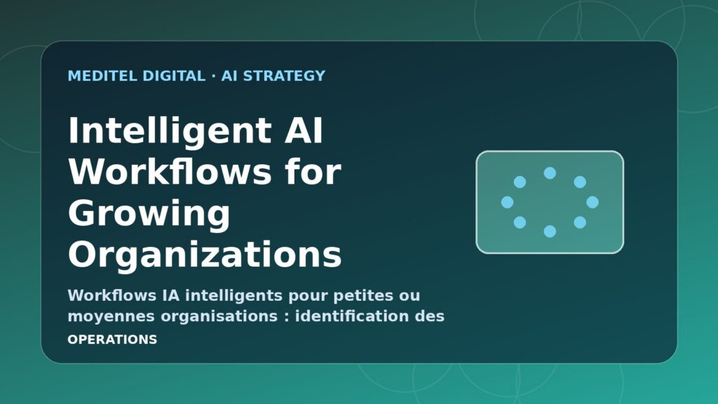 Intelligent AI Workflows for Growing Organizations