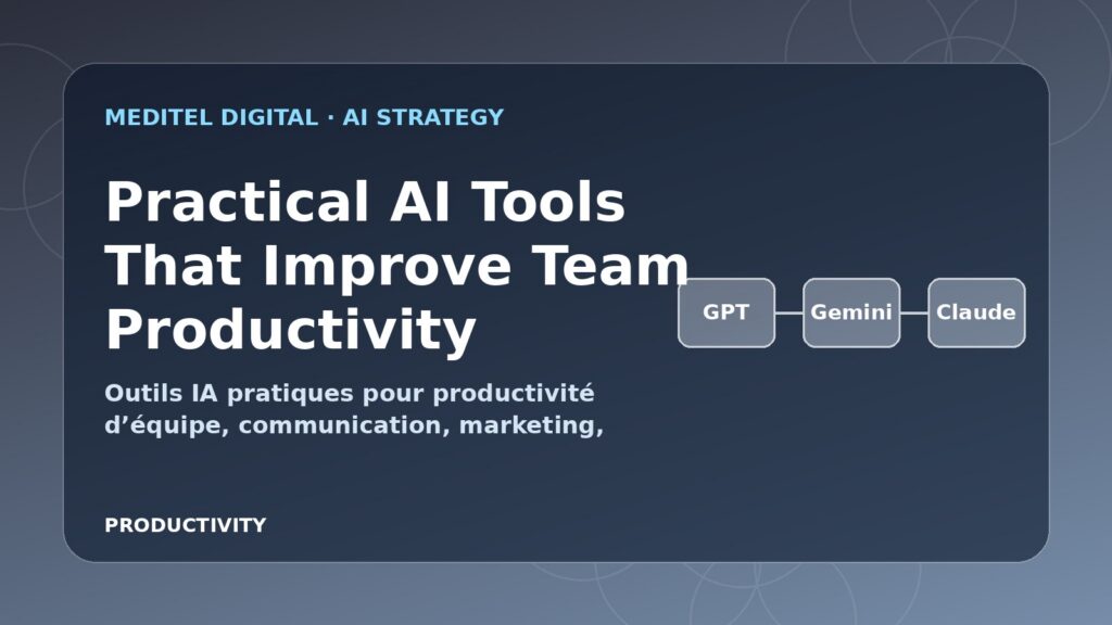Practical AI Tools That Improve Team Productivity