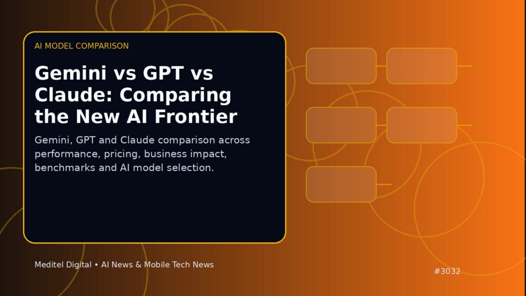Gemini vs GPT vs Claude: Comparing the New AI Frontier: ai model comparison editorial illustration